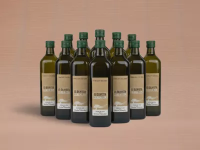 Organic extra virgin olive oil 12x1L