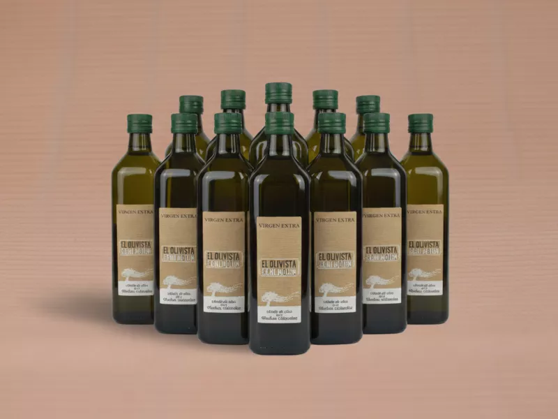 Organic extra virgin olive oil 12x1L